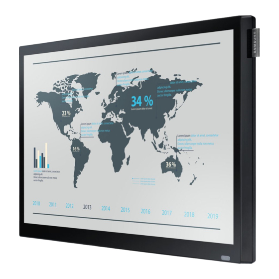 Samsung DB22D-T Manual Del Usuario