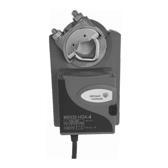 Johnson Controls M9320-HGA-4 Guia De Instalacion