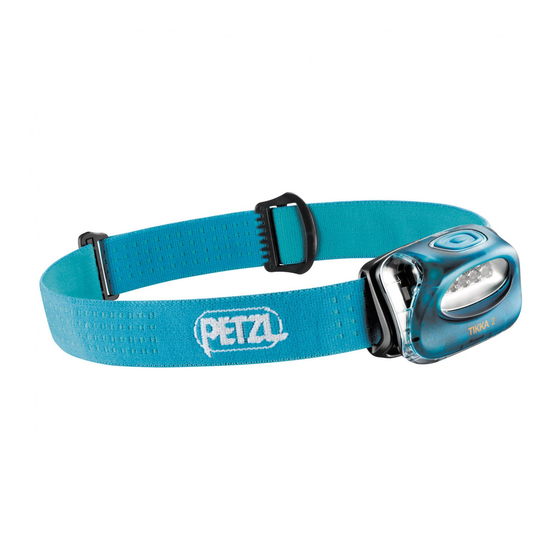 Petzl TIKKA 2 Manual Del Usuario