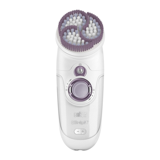 Braun Silk-epil 7 SkinSpa 7921 Spa Manual Del Usuario