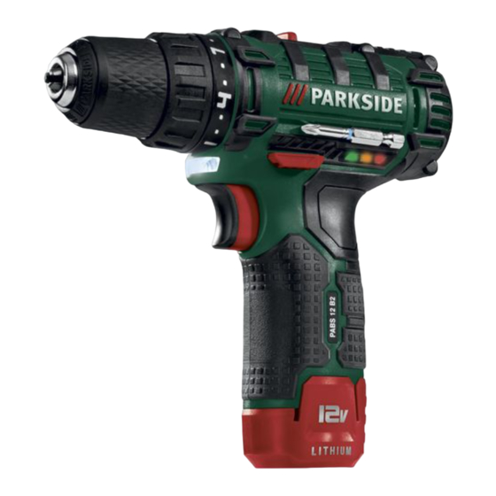 Parkside PABS 12 B2 Instrucciones De Utilización Y De Seguridad