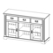 Muebles de Interior JYSK WIEN 705-187-1014 Manual De Instrucciones