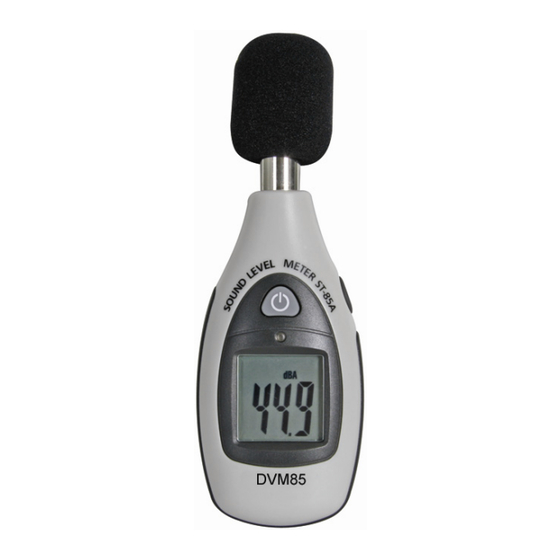 Velleman DVM85 Manual Del Usuario