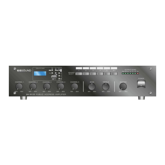 EisSound MA3612S Manual De Instrucciones