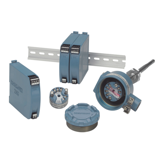 Emerson Rosemount 248 Guia De Inicio Rapido