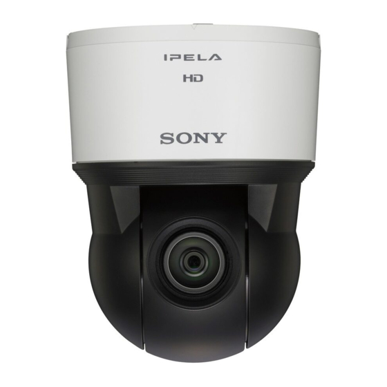 Sony SNCA-HRX550/EXT Instrucciones De Instalación Y Funcionamiento