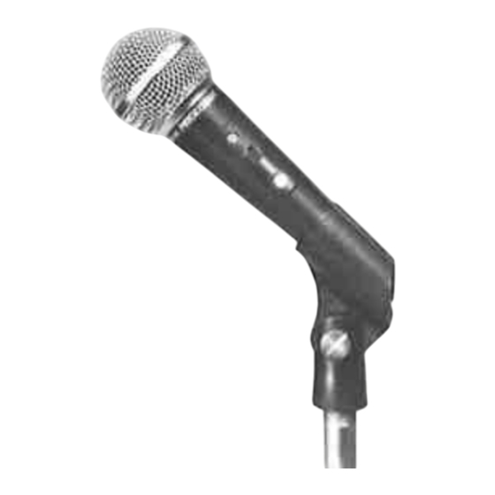 Shure PROLOGUE 14H-LC Guia De Inicio Rapido