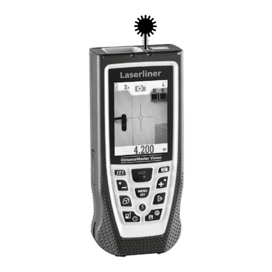 LaserLiner DistanceMaster Vision Manual De Instrucciones