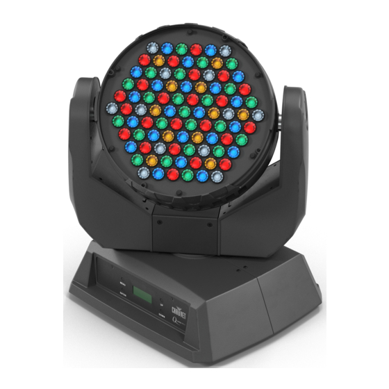 Chauvet Q-WASH 560Z-LED Guía De Referencia Rápida