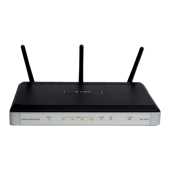 D-Link DSL-2741B Guia De Instalacion