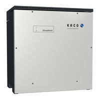 Kaco blueplanet 87.0-165TL3 Instrucciones De Instalación