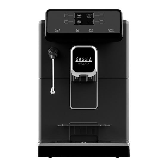 Gaggia Milano GAGGIA MAGENTA PLUS Instrucciones De Uso