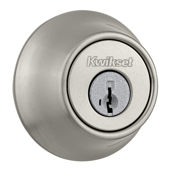 Kwikset 665 Guia De Instalacion