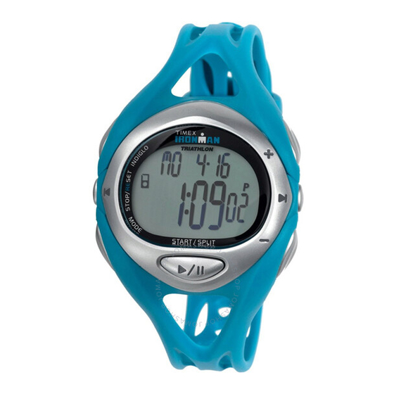 Timex iControl Guía De Instrucciones