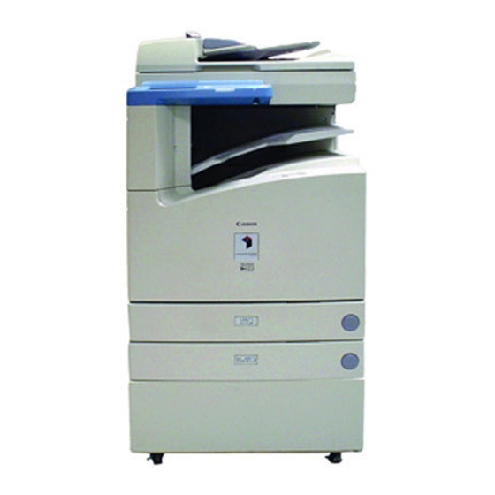 Canon iR 3300 Guia De Instalacion
