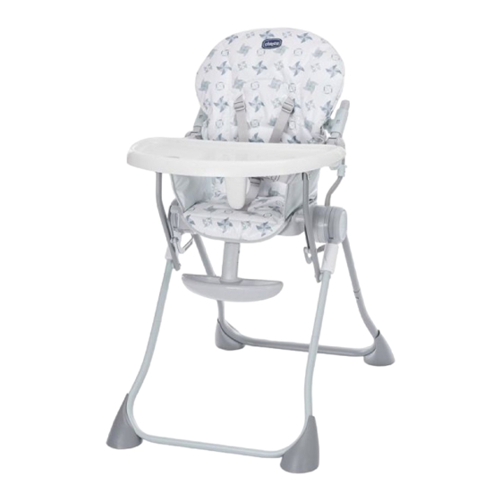 Chicco Pocket MeaL Manual Del Usuario