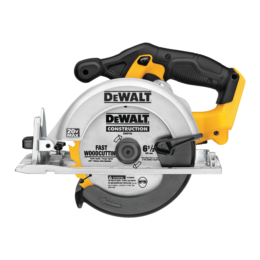 DeWalt DCS391 Traducido De Las Instrucciones Originales