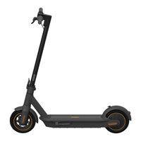 Segway Ninebot KickScooter Max G30P Manual De Usuario