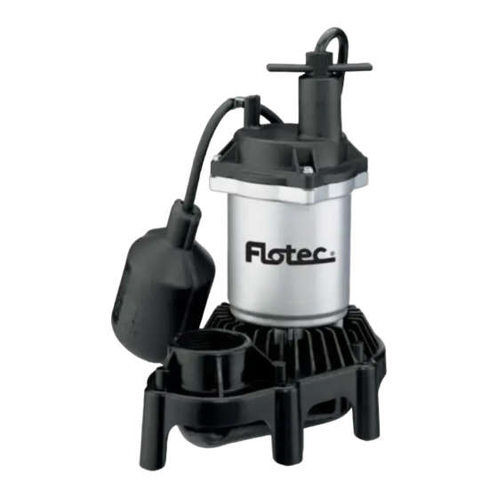 Flotec FP0S2600X Manual Del Usuario