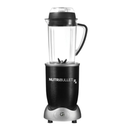NUTRIBULLET RX Guía Rápida