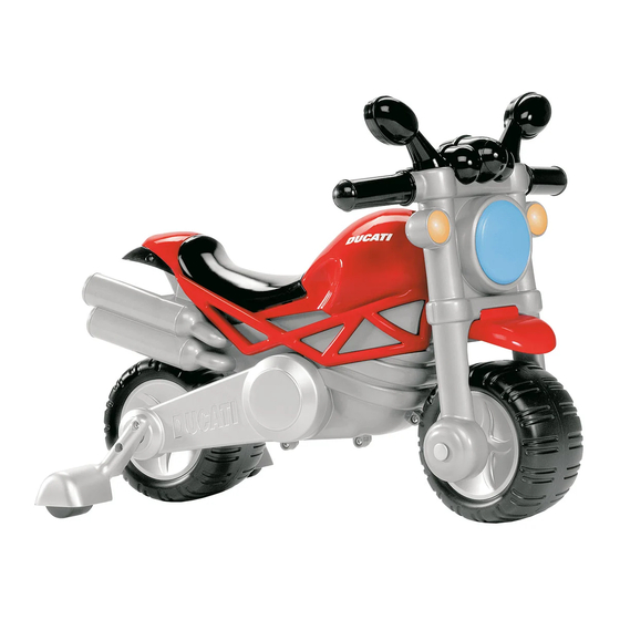 Chicco Ducati Monster Manual De Instrucciones