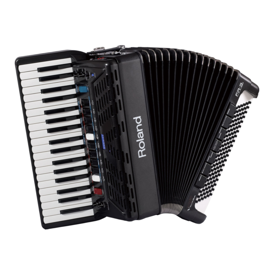 Roland V-Accordion Serie Manual Del Usuario