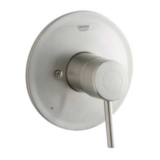 Grohe CONCETTO 19 457 Manual De Montaje Y Uso