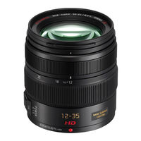 Panasonic 12-35mm f/2.8 X Power OIS II Manual De Instrucciones