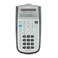 Texas Instruments TI-36X Manual Del Usuario