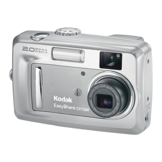 Kodak EasyShare CX7220 Guia Del Usuario