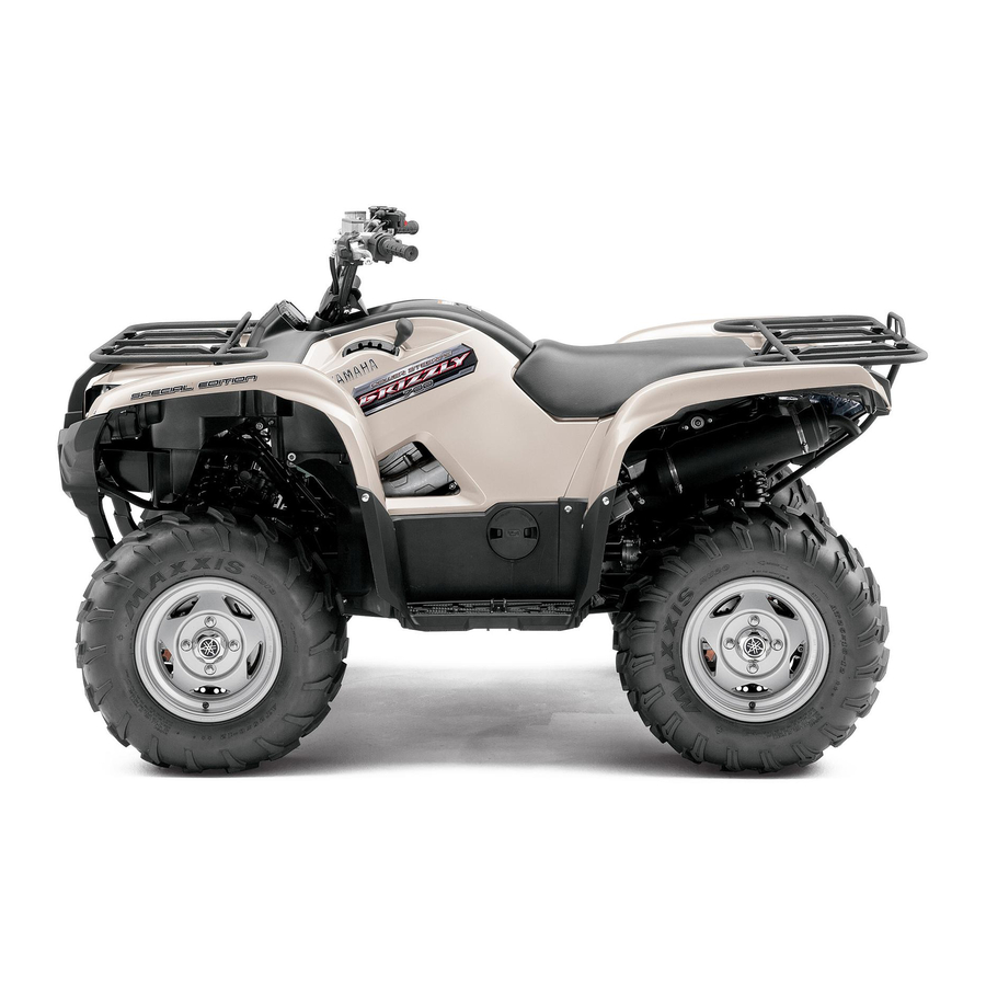 Yamaha GRIZZLY 700 FI Manual Del Propietário