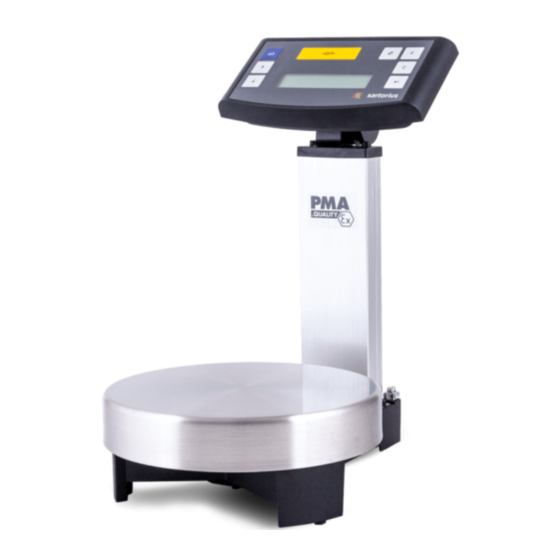 Sartorius PMA7501-Y Manuales