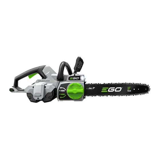Ego Power+ CS1800E Manual Del Operador