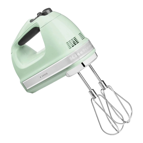 KitchenAid 5KHM9212 Manual De Instrucciones
