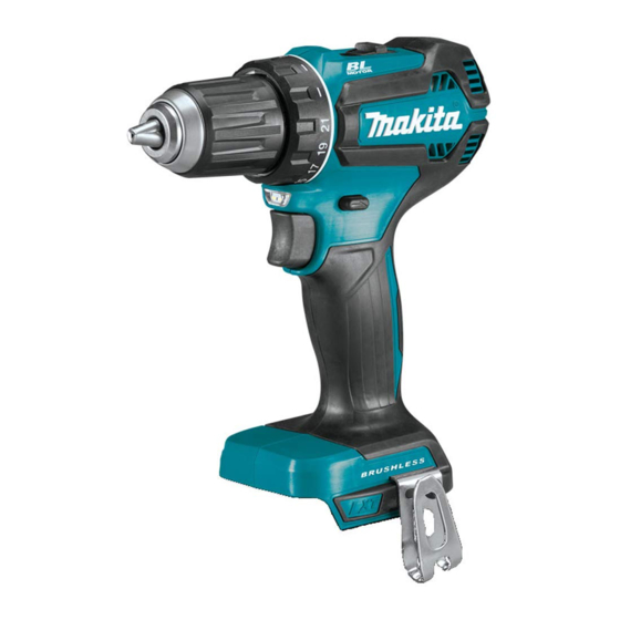 Makita XFD13 Manual De Instrucciones