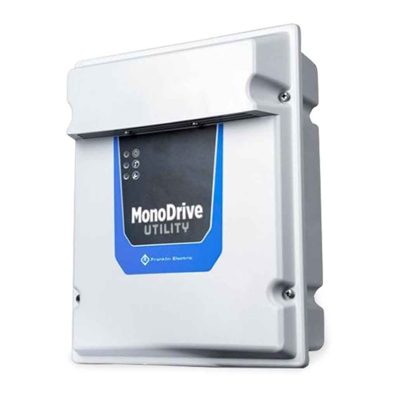 Franklin Electric MONODRIVE UTILITY Manuales