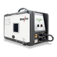 EWM Picomig 180 puls TKG Manual De Instrucciones