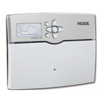 Resol DeltaSol MX Manual Para El Instalador Especializado