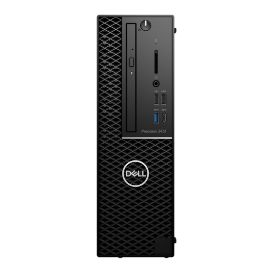 Dell Precision 3431 Small Form Factor Guía De Configuración Y Especificaciones