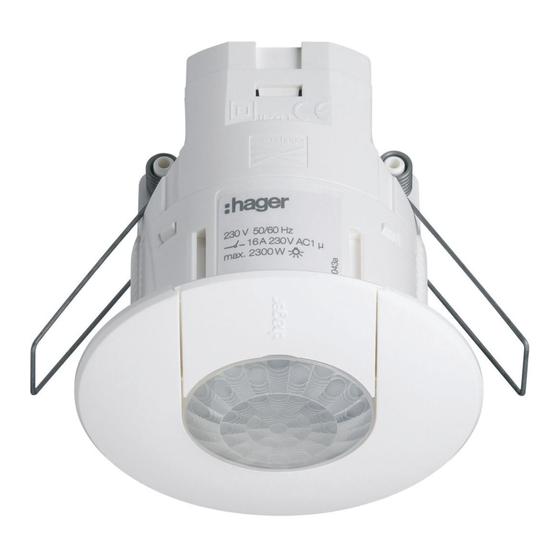 hager EE816 Instrucciones De Uso