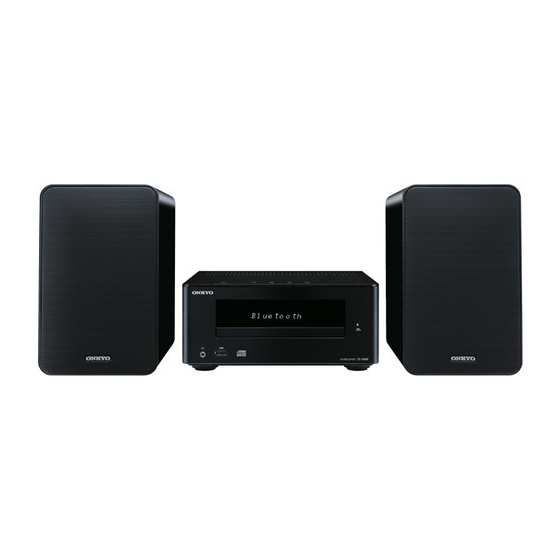 Onkyo CS-245BT Manual De Instrucciones