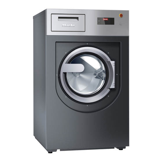 Miele PWM 514 Instrucciones De Manejo Y Emplazamiento