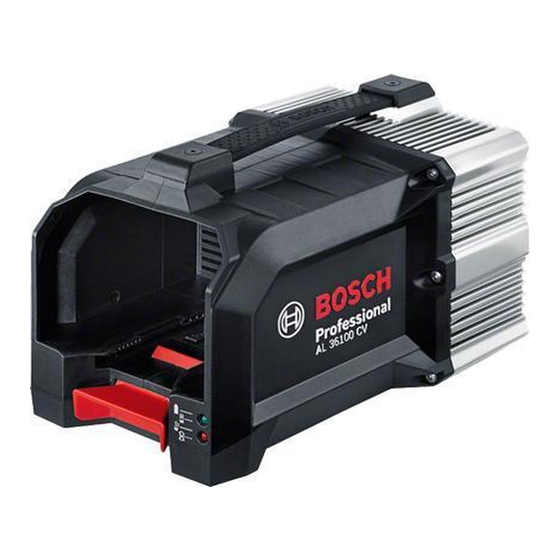 Bosch AL 36100 CV Professional Manual De Instrucciones