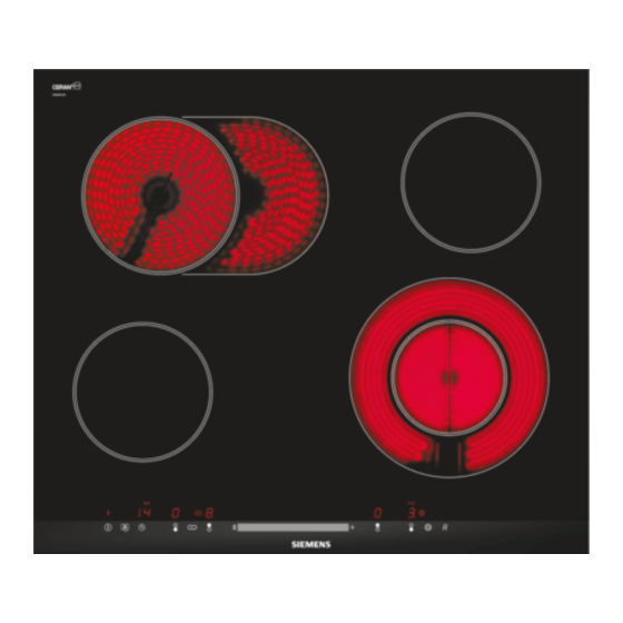 Siemens ET6 MG Serie Manuales