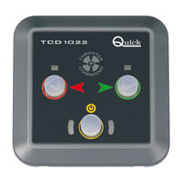 Quick TCD 1022 E Manual De Instalacion Y Uso