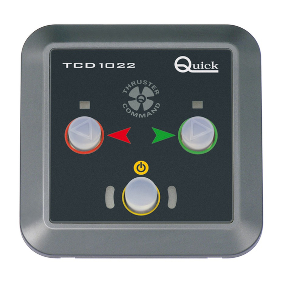 Quick TCD 1022 D Manual De Instalacion Y Uso