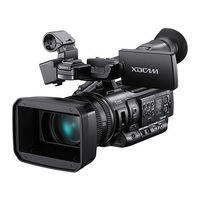 Sony PMW-160 Manual De Instrucciones