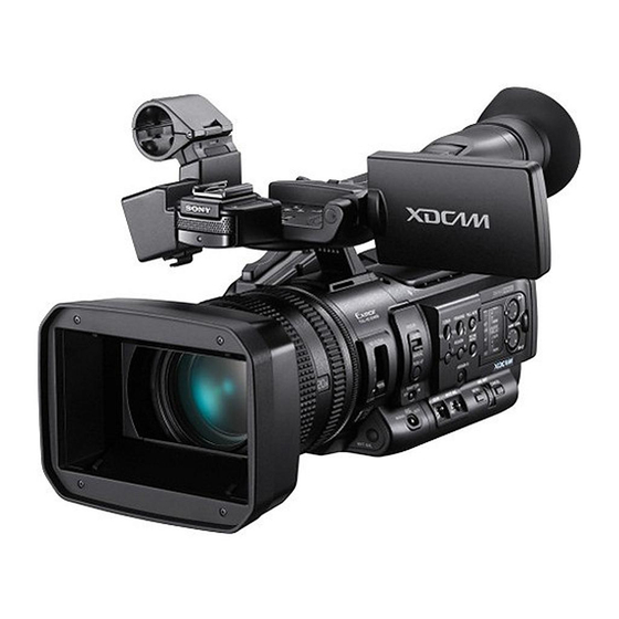 Sony PMW-160 Manual De Instrucciones