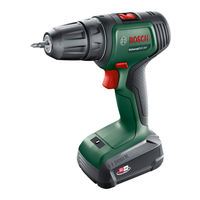 Bosch UniversalDrill 18V Manual Original