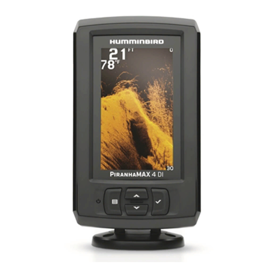 Humminbird PiranhaMAX Manuales